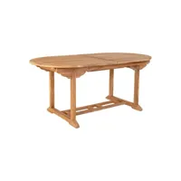 horizon - table allongeable 180-240cm en teck
