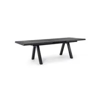 table extensible krion anthracite 265 x 103 cm