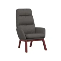 fauteuil salon - fauteuil de relaxation gris foncé tissu 70x77x98 cm - design rétro best00002875256-vd-confoma-fauteuil-m05-1688