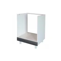 meuble four encastrable – 60cm (gris)