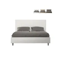lit coffre 160x190 double sommier design moderne sunny m itamoby
