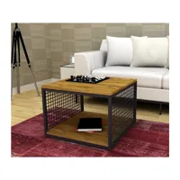 table basse kute 60 x 60 x 45 cm bois azura-41664
