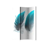 paravent 3 volets blue feathers-taille l 135 x h 172 cm a1-paravent1017