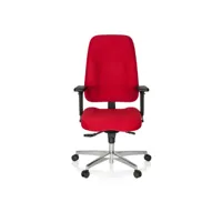 chaise de bureau fauteuil de direction zenit comfort rouge hjh office