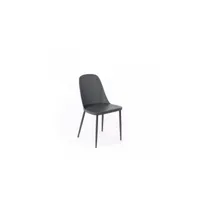 4x chaises en polypropylène - tamara