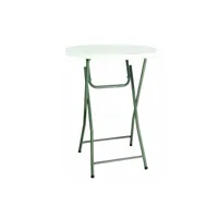 table hamlet 1100 - resol -  - polyéthylène, acier peint 800x800x1100mm