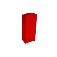 armoire enfant 1 porte + 1 tiroir isla  rouge 12.600is-red