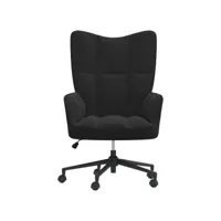 fauteuil salon - fauteuil de relaxation noir velours 61,5x69x(94,5-102) cm - design rétro best00006237598-vd-confoma-fauteuil-m05-900