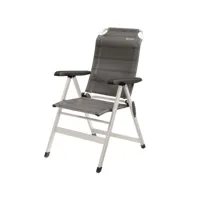 outwell chaise pliante ontario gris 61x70x105 cm 410078 419933