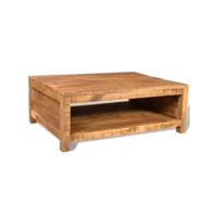 table basse table de salon  bout de canapé bois massif de manguier meuble pro frco92743