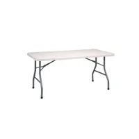 table mahler 1520x760 - resol -  - polyéthylène, acier peint 1520x750x740mm