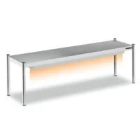 étagère de table simple en céramique profondeur 350mm - distform -  - céramique 2800x350x350x400mm