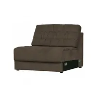 canapé modulable section fauteuil en tissu dati
