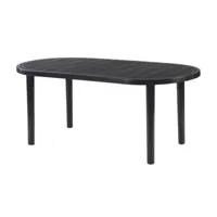 table brava 1800x900 - resol - blanc - polypropylène 1800x900x730mm