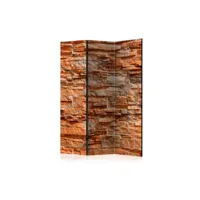 paravent 3 volets - orange stone [room dividers] a1-paraventtc1182