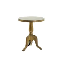 light & living table d'appoint korto - bronze antique - ø50cm 6775785