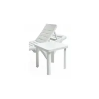 tables d'appoint carrée 470 mm pour chaise longue - resol -  - polypropylène 470x470x410mm