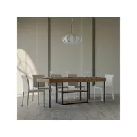 table console extensible avec rallonges 90x40-290cm extérieure intérieure camelia premium fir itamoby