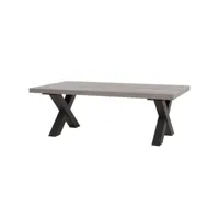 massyle - table basse rectangulaire aspect bois
