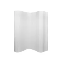 paravent séparateur de pièce cloison de séparation décoration meuble bambou blanc 250 cm helloshop26 0802012par2