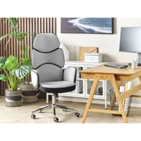 chaise de bureau gris et noir splendid 337427