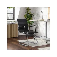 chaise de bureau ergonomique au design moderne avec pieds luge miga v itamoby