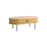 table basse bois naturel alba 120x60cm