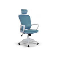 chaise de bureau ergonomique avec appui-tête design sepang ocean franchi bürosessel