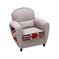 bobochic fauteuil club design busby drapeau anglais 13945da