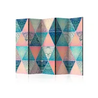 paravent - oriental triangles ii [room dividers] [225x172]