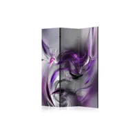 paravent 3 volets - purple swirls ii [room dividers] a1-paraventtc1309