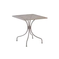 table egeo 700x700 - resol - blanc - acier 700x700x720mm