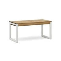 table basse relevable icub strong eco 50x100x52 cm 18mm blanc-vieilli - box furniture ma-e-5010062 bl-ev 18