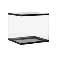 vidaxl boîte d'affichage transparente 40x36x35 cm acrylique