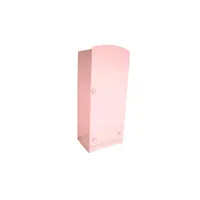 armoire enfant 1 porte + 1 tiroir isla  rose pastel 12.600is-rp