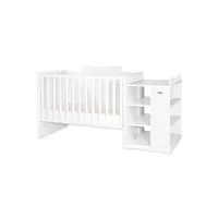 lorelli - lit bébé évolutif - combiné - bérceau - multi - chambre complète bébé - blanc