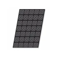 moule flexipan® plaque silicone 24 à 60 savarins carrés - pujadas -  - silicone35 formes