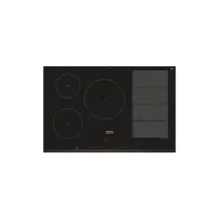 siemens - table de cuisson induction 80cm 4 feux 7400w noir  ex851lvc1f - iq700 ubd-ex851lvc1f