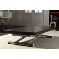 table basse relevable extensible lift wood wengé 20100850780