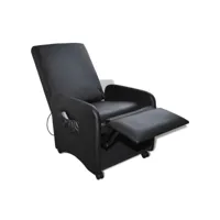 électrique fauteuil relaxation fauteuil de massage noir similicuir 65x83x101 cm best00005608233-vd-confoma-fauteuil-m05-3026