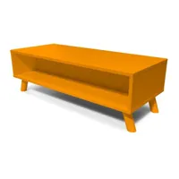 table basse scandinave bois rectangulaire viking  orange vikingtablb-o