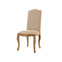 chaise renoir beige (lot de 2)