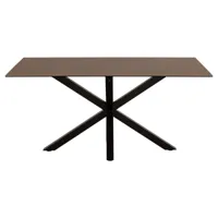 table de salle à manger rectangulaire en céramique l160 - neiva