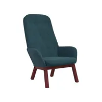 fauteuil salon - fauteuil de relaxation bleu velours 70x77x98 cm - design rétro best00001810494-vd-confoma-fauteuil-m05-2424