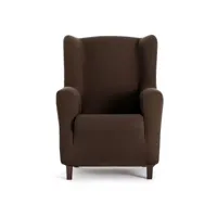 housse de fauteuil eysa bronx marron 80 x 100 x 90 cm