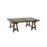 table basse rustique en bois d'orme