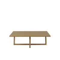 bexleyheath - table basse en bois - couleur - bois clair