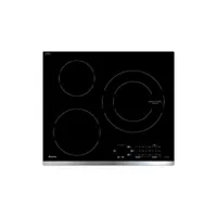 sauter - table de cuisson à induction 60cm 3 feux 7200w noir  spi4360x - spi4360x