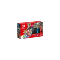 pack console nintendo switch + paire de joy con rouge et bleu neon v2 + mario kart 8 deluxe + abonnement nintendo switch online 45496453510