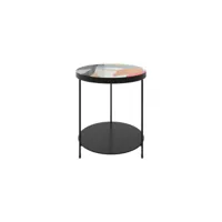 table d'appoint ronde cheyenne d40,5 cm
